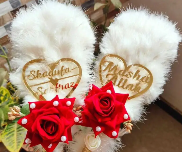 Personalized Nikah Nama Combo | Accessories Box & Custom 2 Pen Set